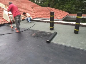 Residential roof waterproofing